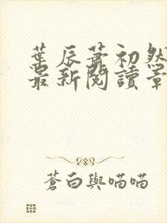 叶辰萧初然免费最新阅读章节