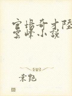 官场奇才陆羽刘云峰小说