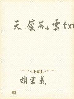天庐风云txt