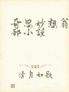 奇思妙想翁的全部小说