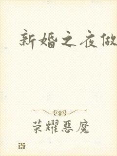 新婚之夜做啥