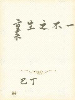 重生之不一样未来