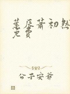 叶辰萧初然听书免费