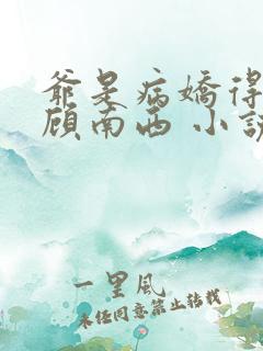 爷是病娇得宠着顾南西 小说