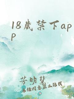 18岁禁下app