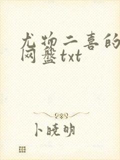 尤物二喜的小说网盘txt