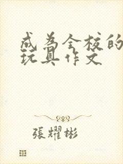 成为全校的发泄玩具作文