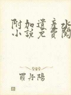 附加遗产水千丞小说免费阅读