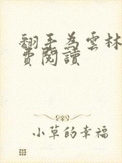 翻手为云林云免费阅读