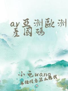 av亚洲欧洲日产国码