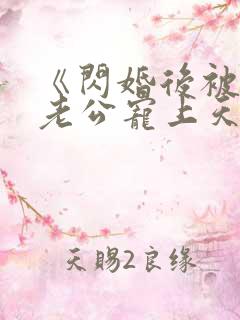 《闪婚后被千亿老公宠上天》