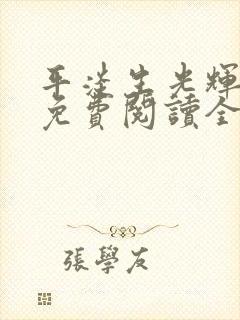 平淡生光辉小说免费阅读全文最新章节