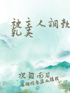 被主人调教惩罚乳夹