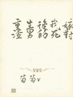 重生后我嫁给了渣男的死对头 无弹窗