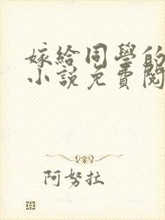 嫁给同学的妈妈小说免费阅读全文下载