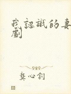 我认识的妻子韩剧