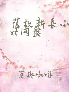 旧故新长小说txt网盘