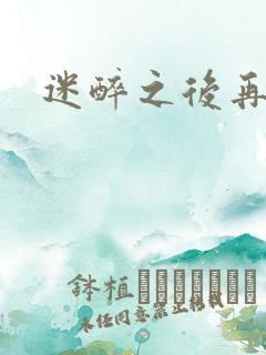 迷醉之后再吻你