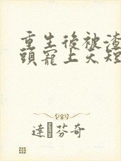 重生后被渣男对头宠上天短剧