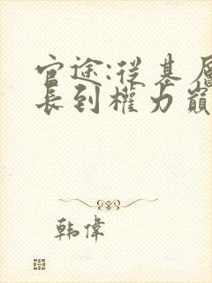 官途:从基层科长到权力巅峰