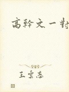 高干文一对一h