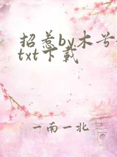 招惹by木兮娘txt下载