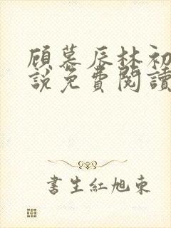 顾慕辰林初荔小说免费阅读最新章节