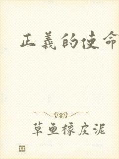 正义的使命最新