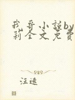 我哥小说by雪莉全文免费阅