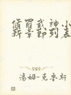 修罗武神小说最新章节列表免费