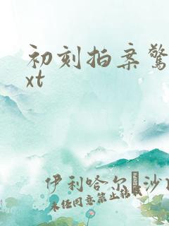 初刻拍案惊奇txt