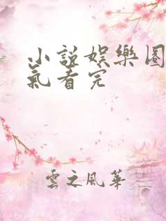 小说娱乐圈一口气看完