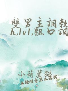 双男主调教(高h,1v1,粗口调教)小说