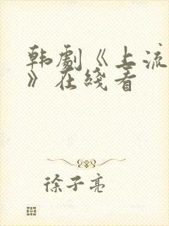 韩剧《上流先生》在线看