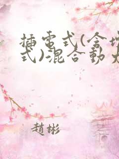 插电式(含增程式)混合动力汽车