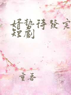 婿势待发完整版短剧