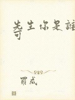 先生你是谁林亦可