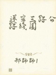 遂宁三路公交车路线图