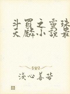 斗罗之灵珠神剑天麟小说最新章节列表最