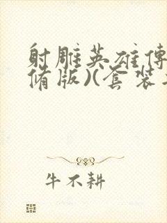 射雕英雄传(新修版)(套装共4本) 小说