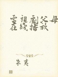 电视剧父母爱情在线播放