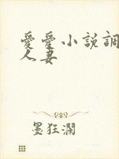 爱爱小说调教日人妻