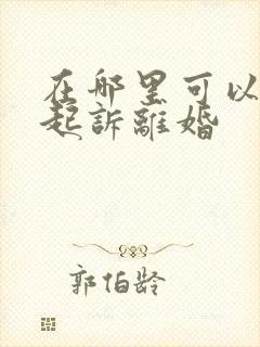 在哪里可以网上起诉离婚