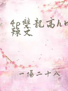 4p双龙高h肉辣文