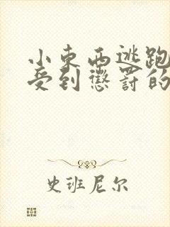 小东西逃跑是要受到惩罚的