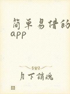 简单易借的借钱app