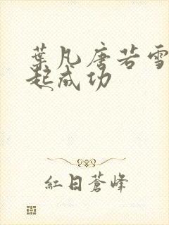 叶凡唐若雪 一起成功