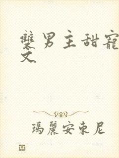 双男主甜宠生子文