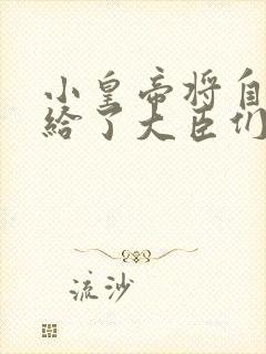 小皇帝将自己赏给了大臣们