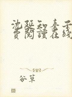 沈延知秦子卿免费阅读在线